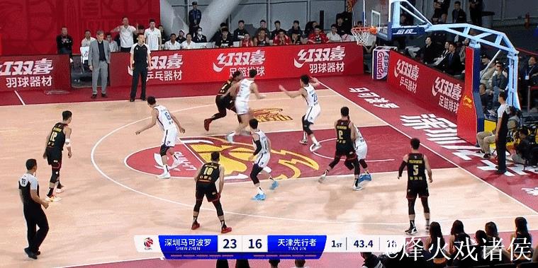 CBA-萨林杰25+13萨姆纳17分 广东胜天津迎8连胜